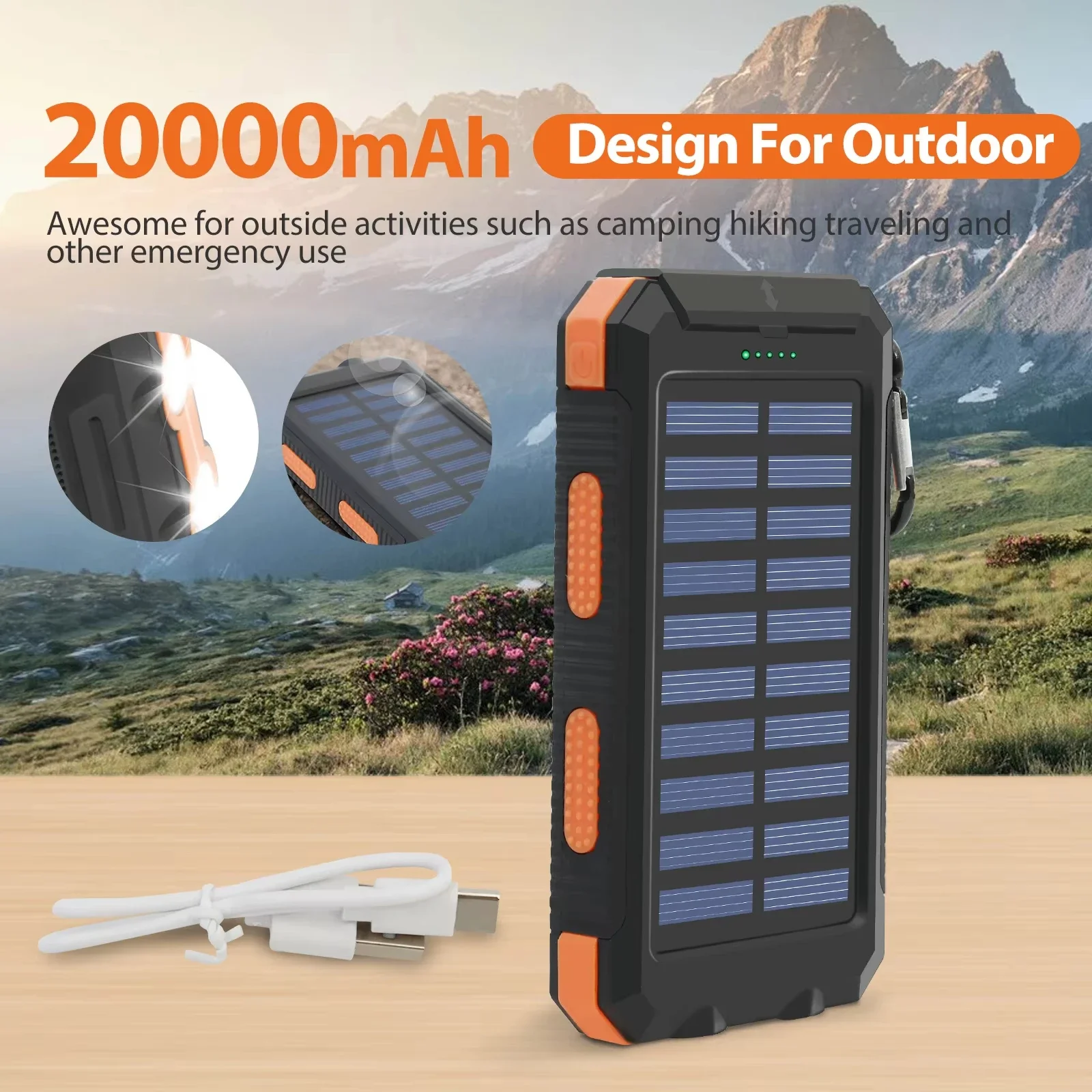 Wodoodporna, zasilana energią  – Solar Emergency Charger recenzja i cena