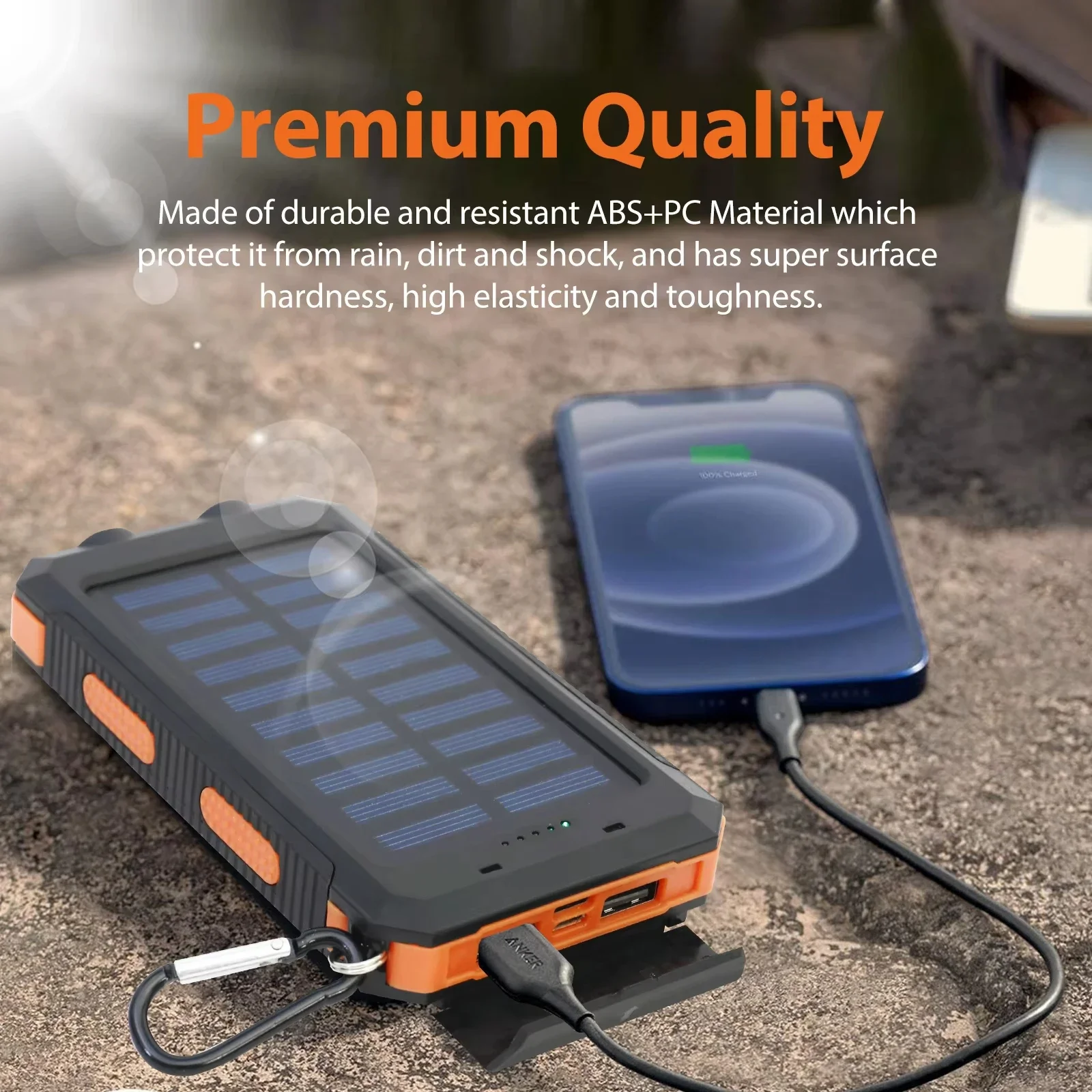 Wodoodporna, zasilana energią  – Solar Emergency Charger recenzja i cena